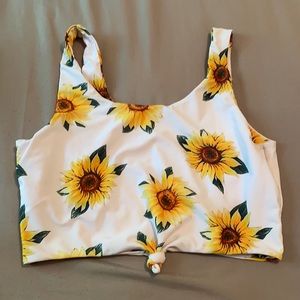 Zaful bathing suit top!